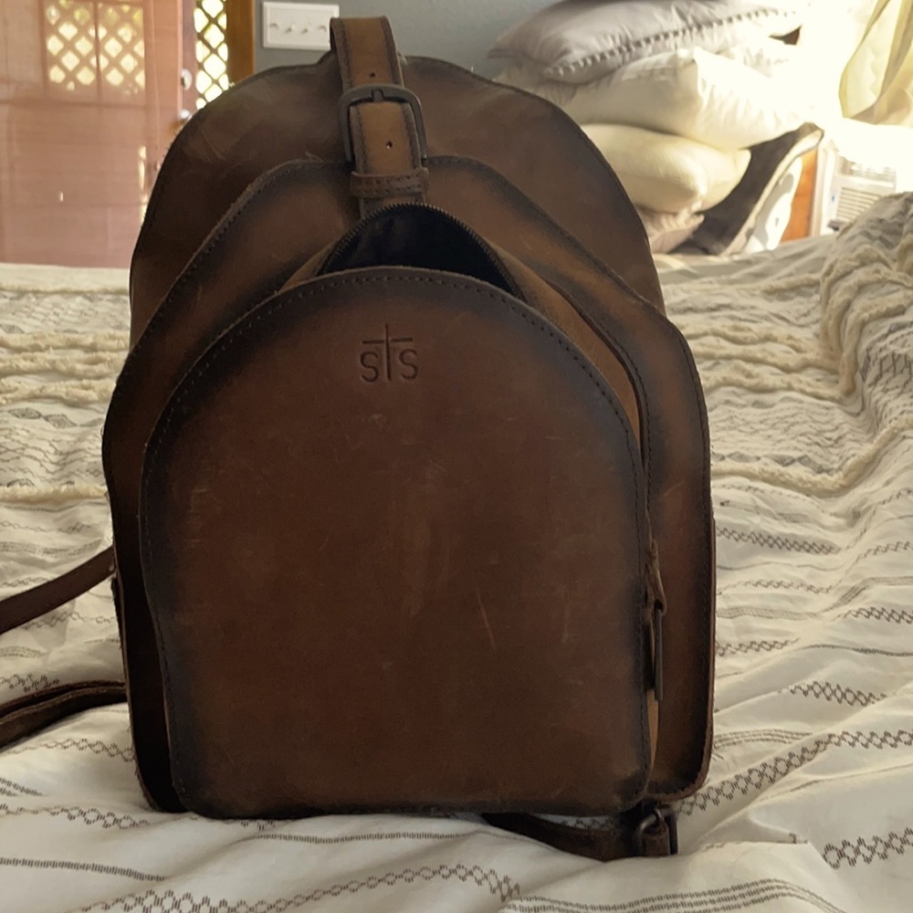 STS backpack handbag.